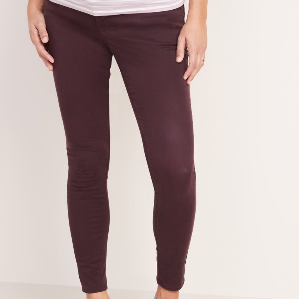 Maternity High-Waisted  Super skinny Jeans